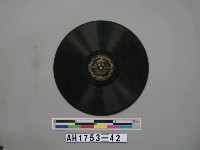 藏品(「二上り新內、梅は【口?】いたか、さわぎ」唱片)的圖片